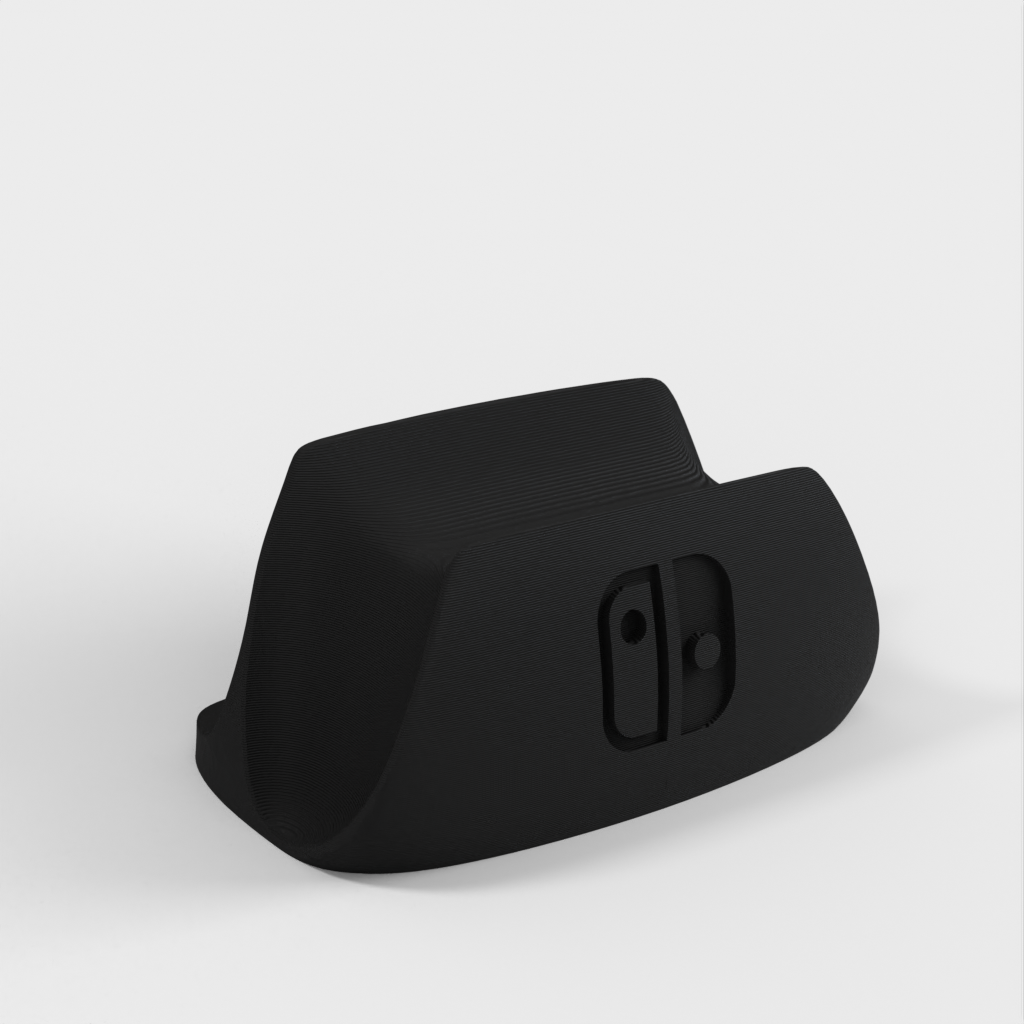 Minimalistinen Nintendo Switch Pro Controller -ohjaimen jalusta logolla varustettuna