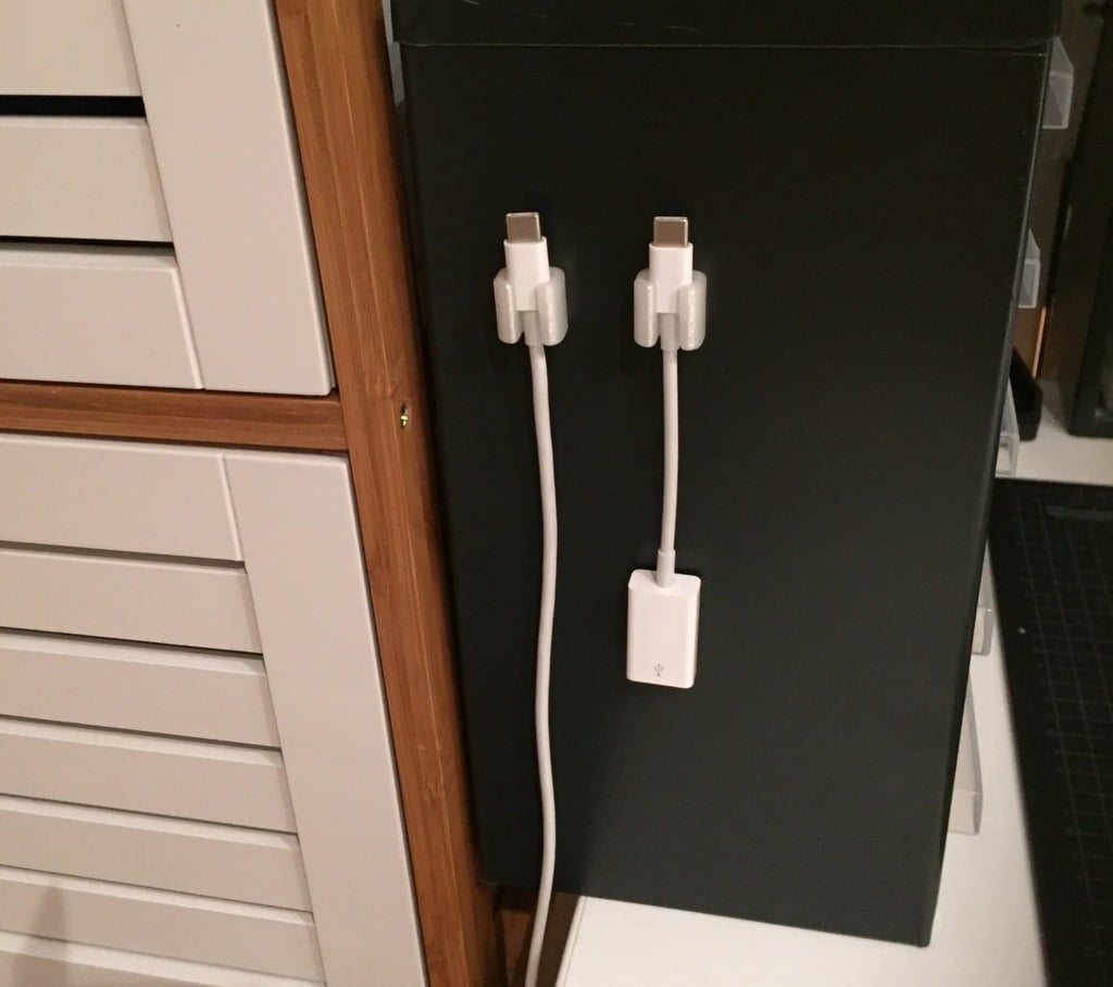 Apple USB-C -kaapelin pidike