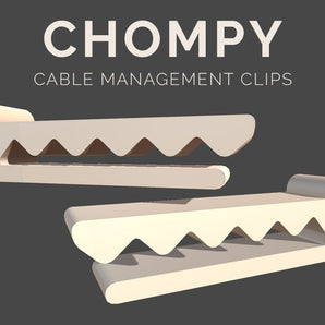 Chompy Krokotiili kaapelinohjausklipsi
