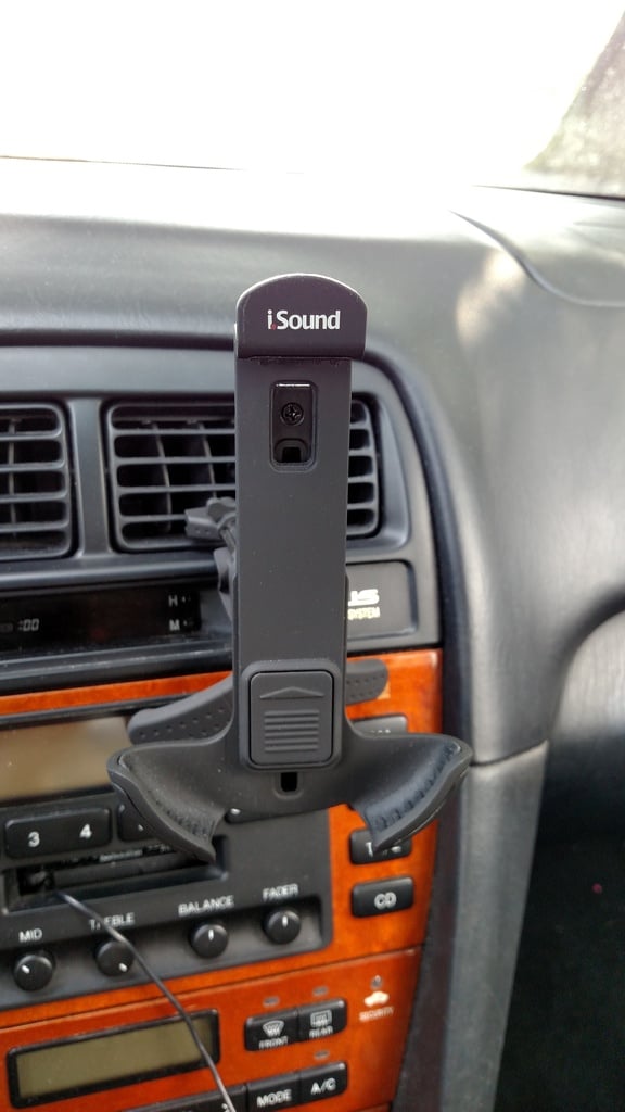 Lukko iSound Universal Car Air Vent Mount -telineeseen