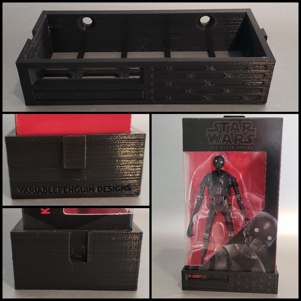 Star Wars Black Series -seinäkiinnitysteline
