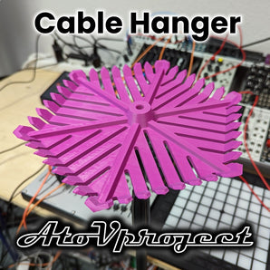 Eurorack-kaapeliteline mikrofonitelineeseen