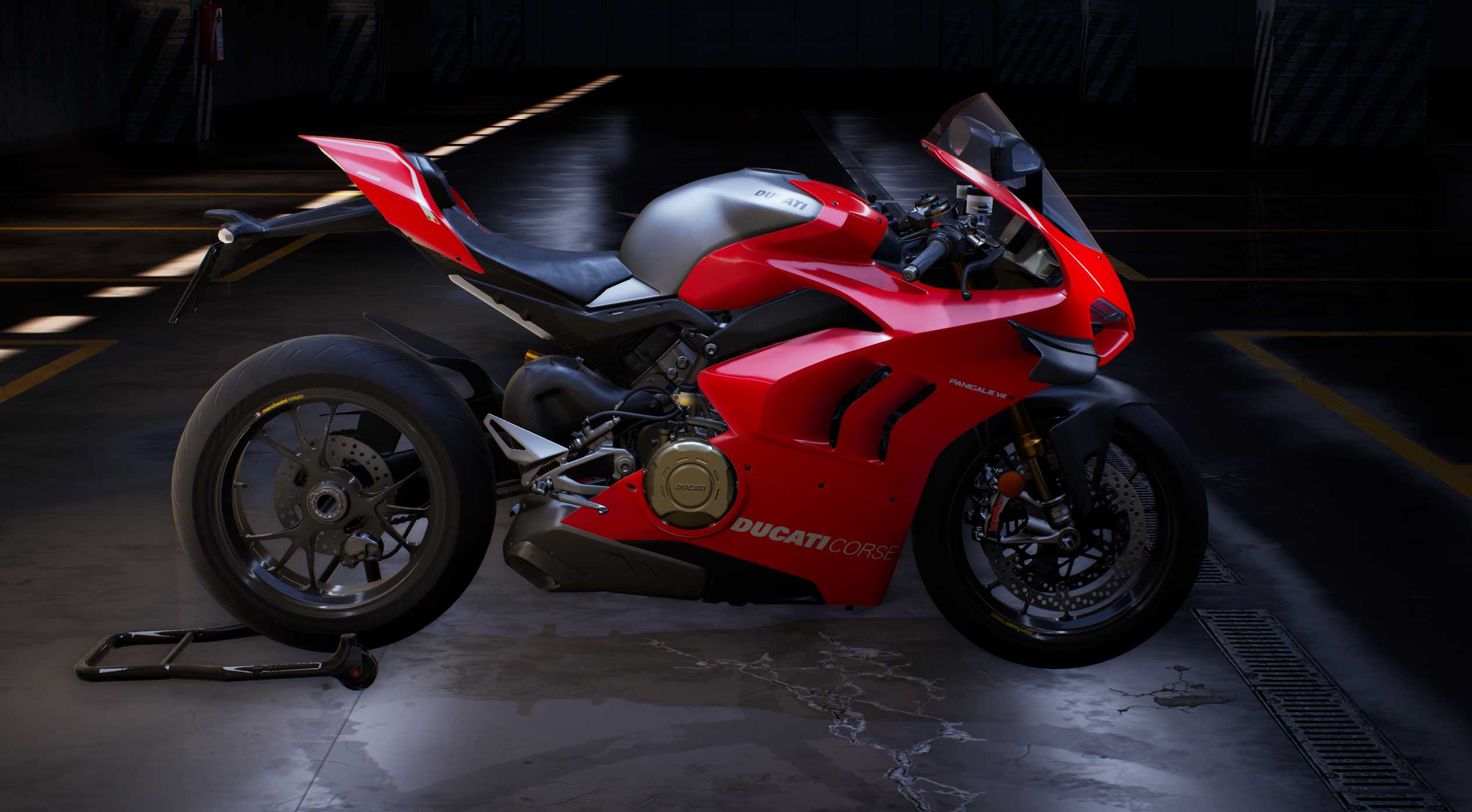 2019 Ducati Panigale V4 R: Yksityiskohtainen 3D-malli