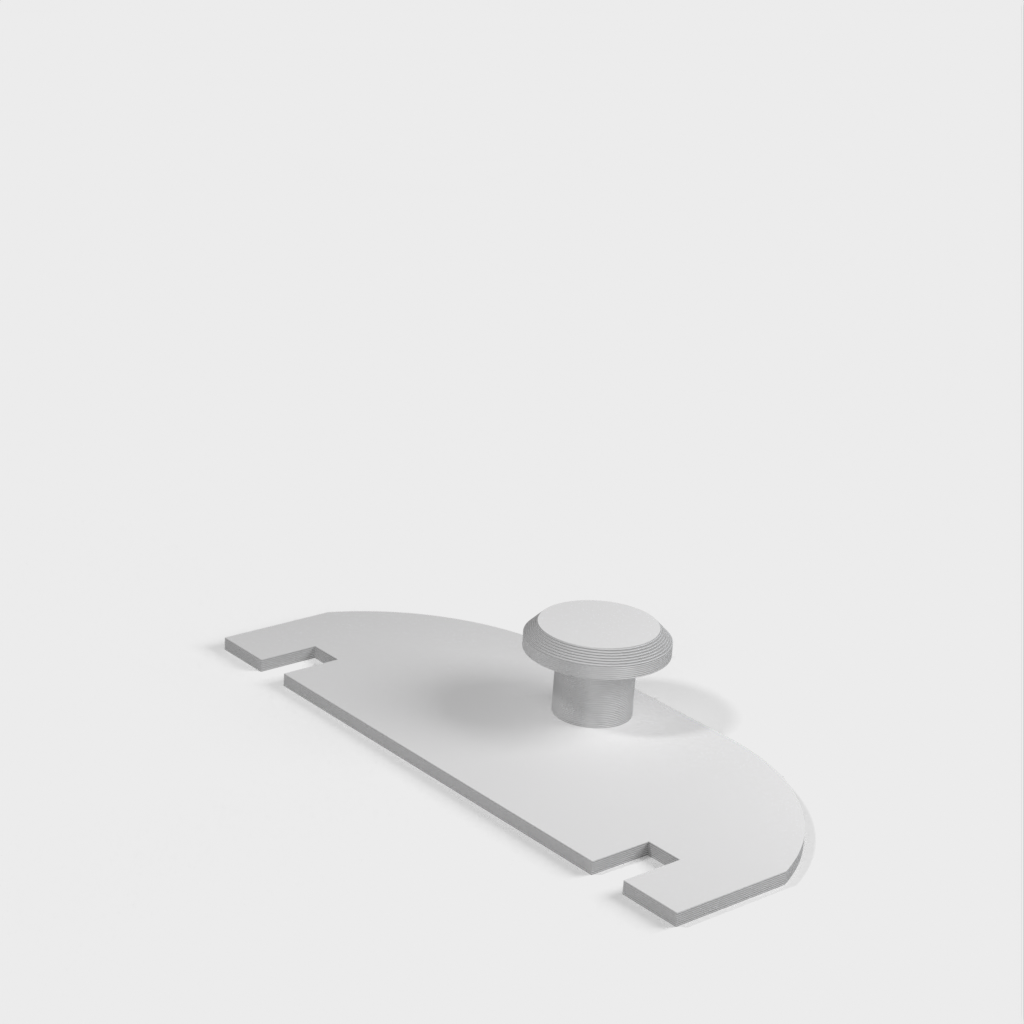 Ikea Bekant/Galant työpöytä - kaapelinhallintaverkon kiinnitysjärjestelmä