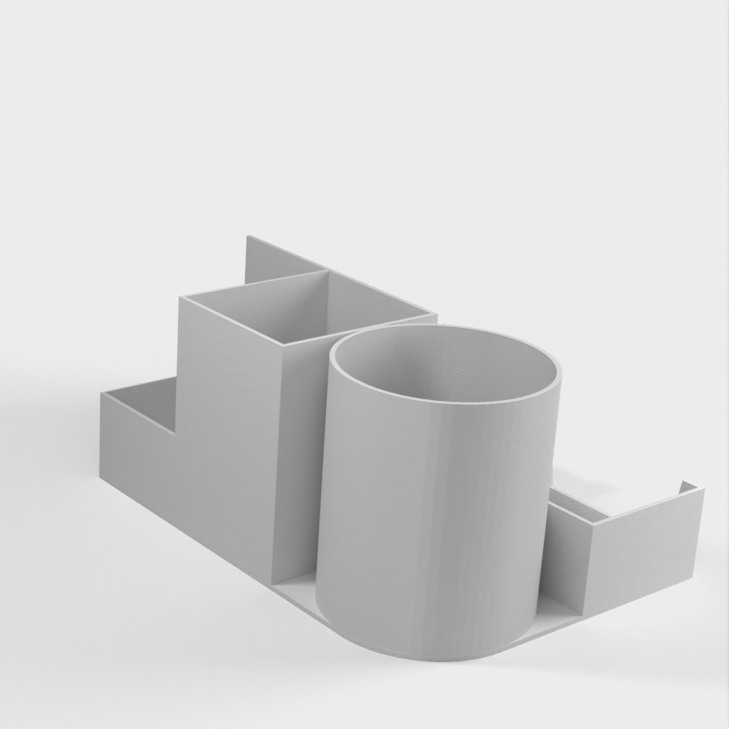3D-tulostettu työpöydän järjestäjä