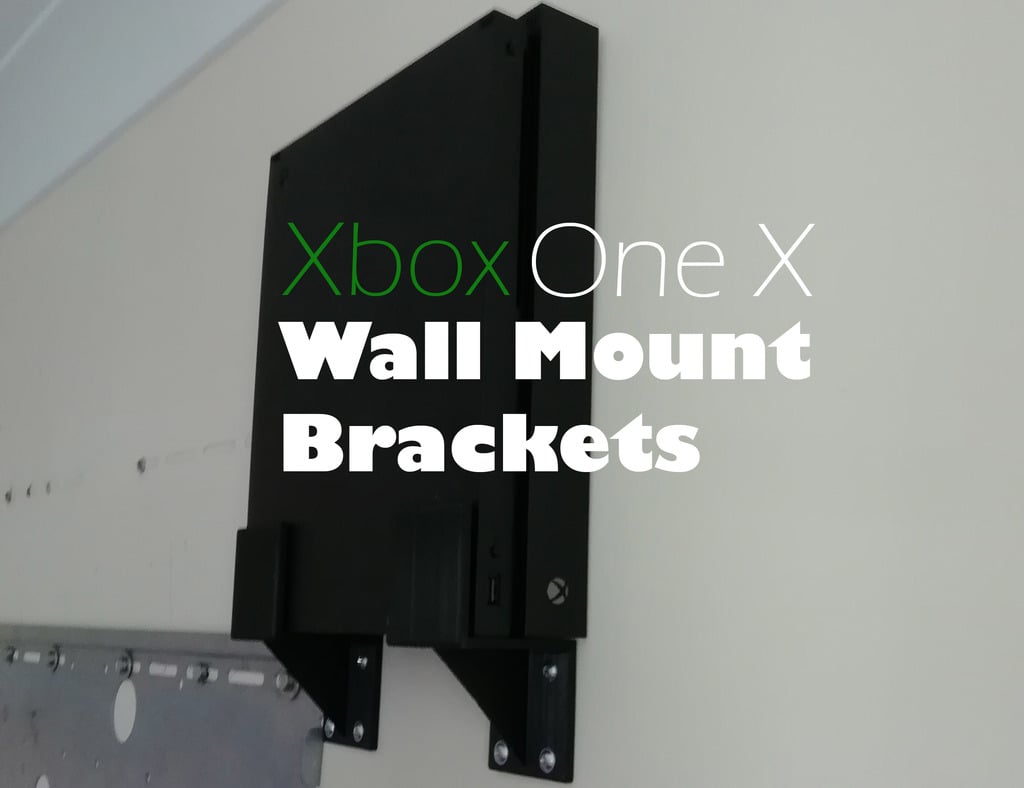 XBox One X - Seinäteline
