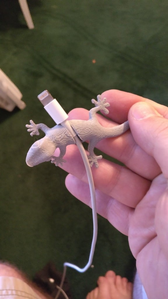 Gecko-kaapelinpidin - Käytännöllinen kaapelipidike geckobränssissä