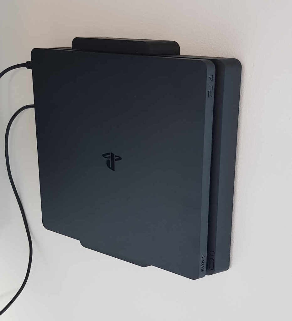 PS4 SLIM seinäkiinnike
