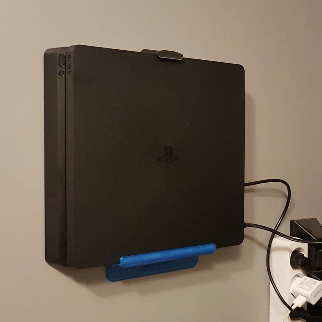 PS4 ohut seinäteline