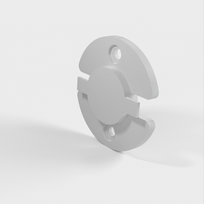 Tapo C200 asennuslevy 4mm litteäpäisellä ruuvilla