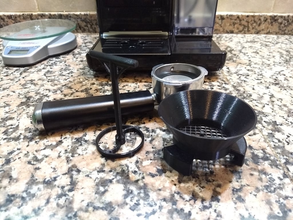 Espresso Portafilter Suppilo jakelutoiminnolla