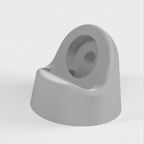 Apple Watch -jalusta, jossa on piilotettu kaapelinhallinta ja liukumaton pohja