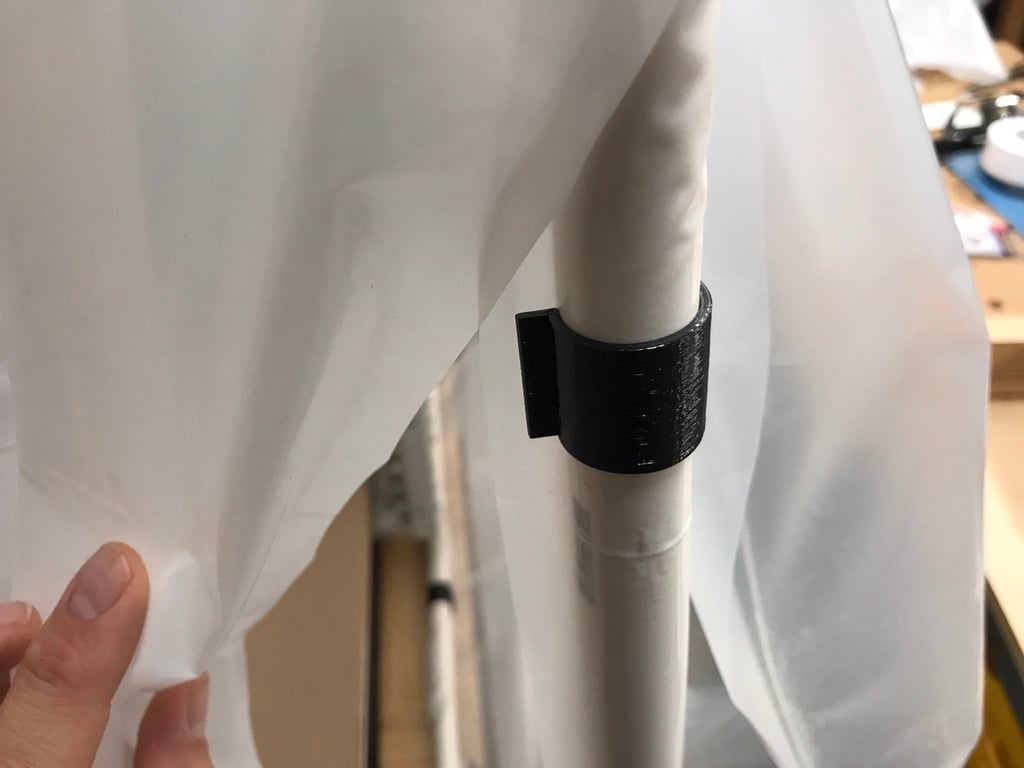 Käytännölliset 1/2 tuuman PVC-putkikiinnikkeet kalvoille ja rakenteille