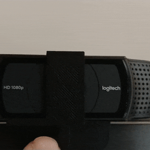 Liukuva yksityisyyskansi Logitech C920 -verkkokameralle
