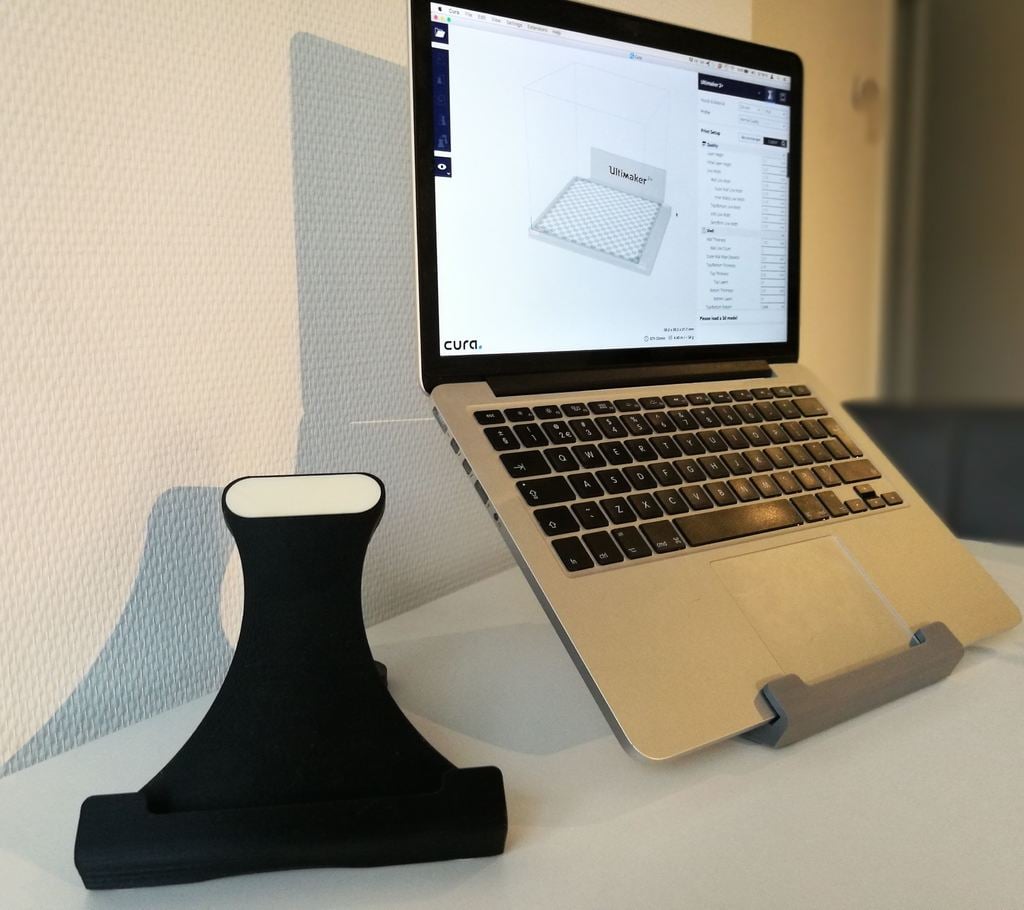 Tyylikäs MacBook Pro -jalusta 13" ja 15" malleille