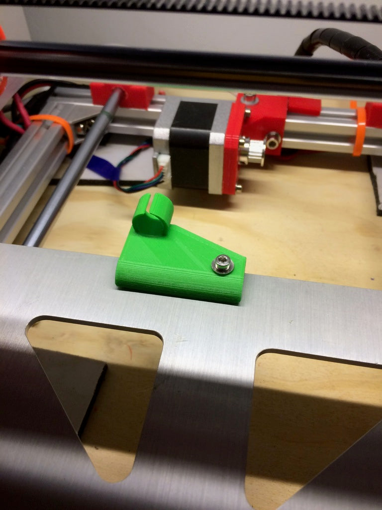 Y Bed - johdotuksen hallinta (Prusa i3 ja kloonit)