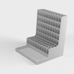 10x8 Kynä Cubby Organiser lokerolla työpöydälle