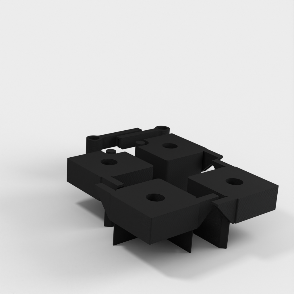 Parannetut yläkulmat Ikea Lackille – 3D-tulostimen kotelo