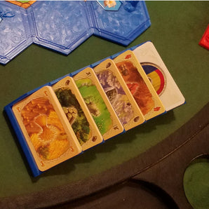 Järjestelypidike Settlers of Catan -korteille