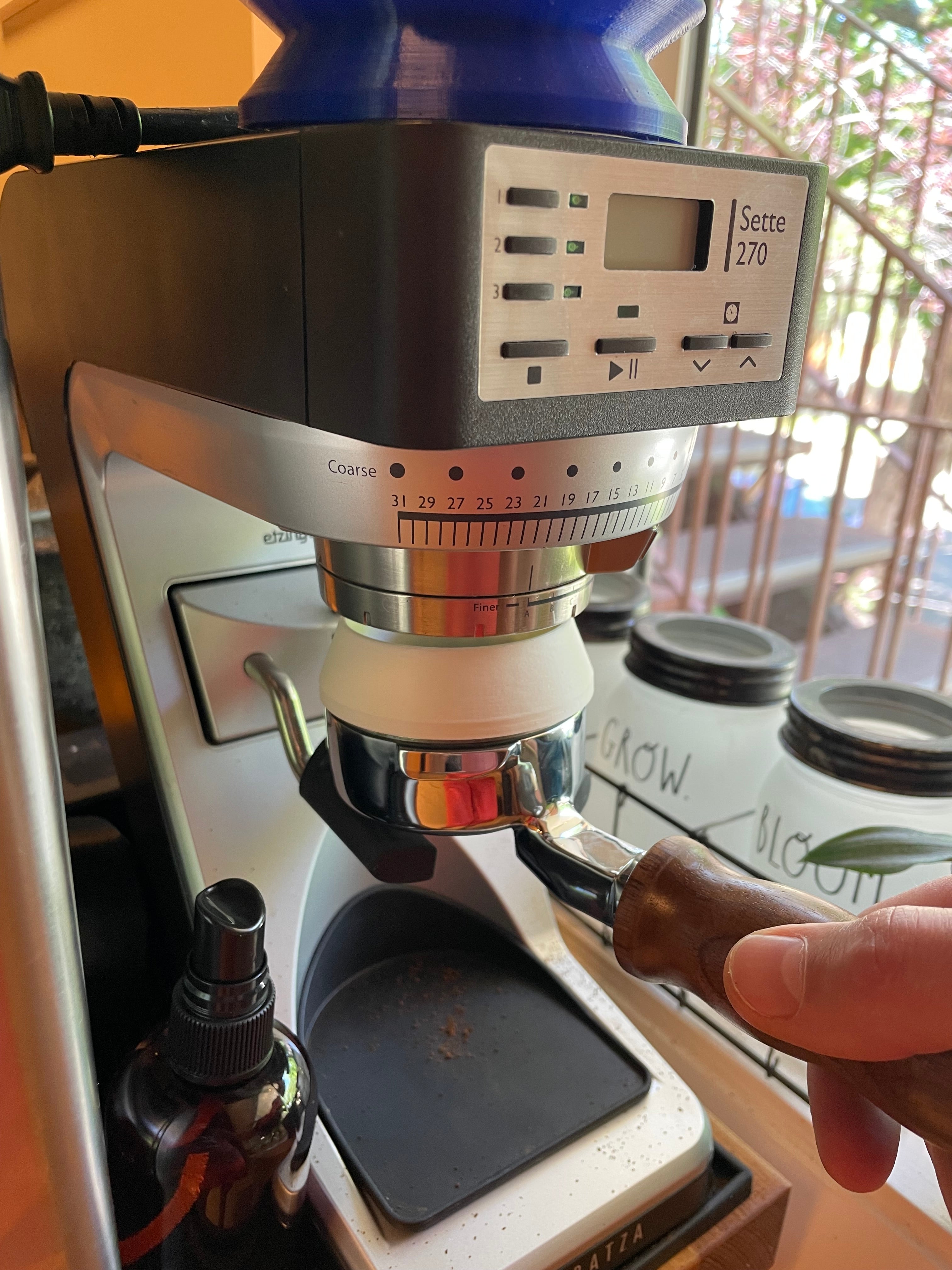 Magneettinen annostelurengas Espresso Portafilteriin