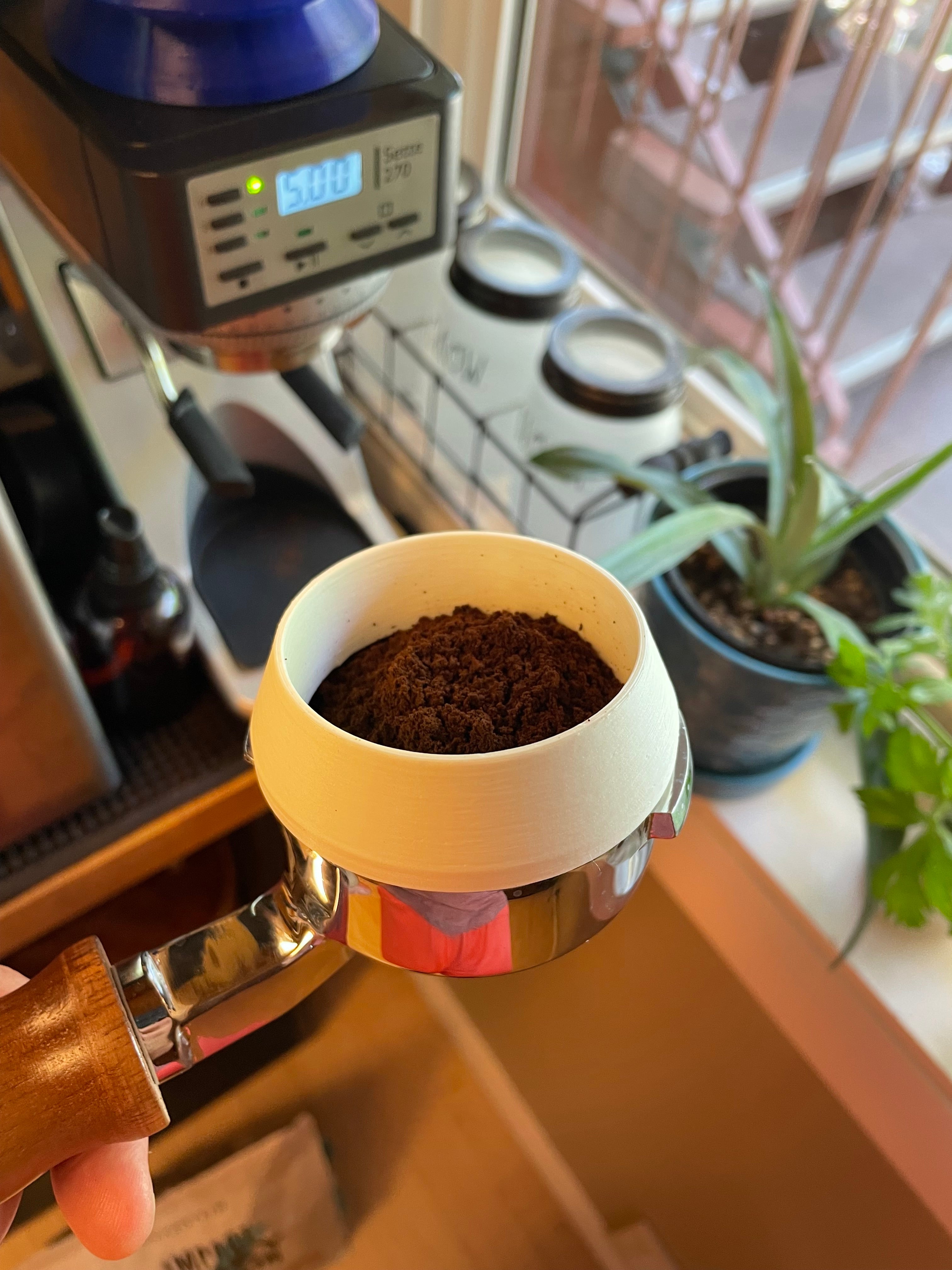 Magneettinen annostelurengas Espresso Portafilteriin