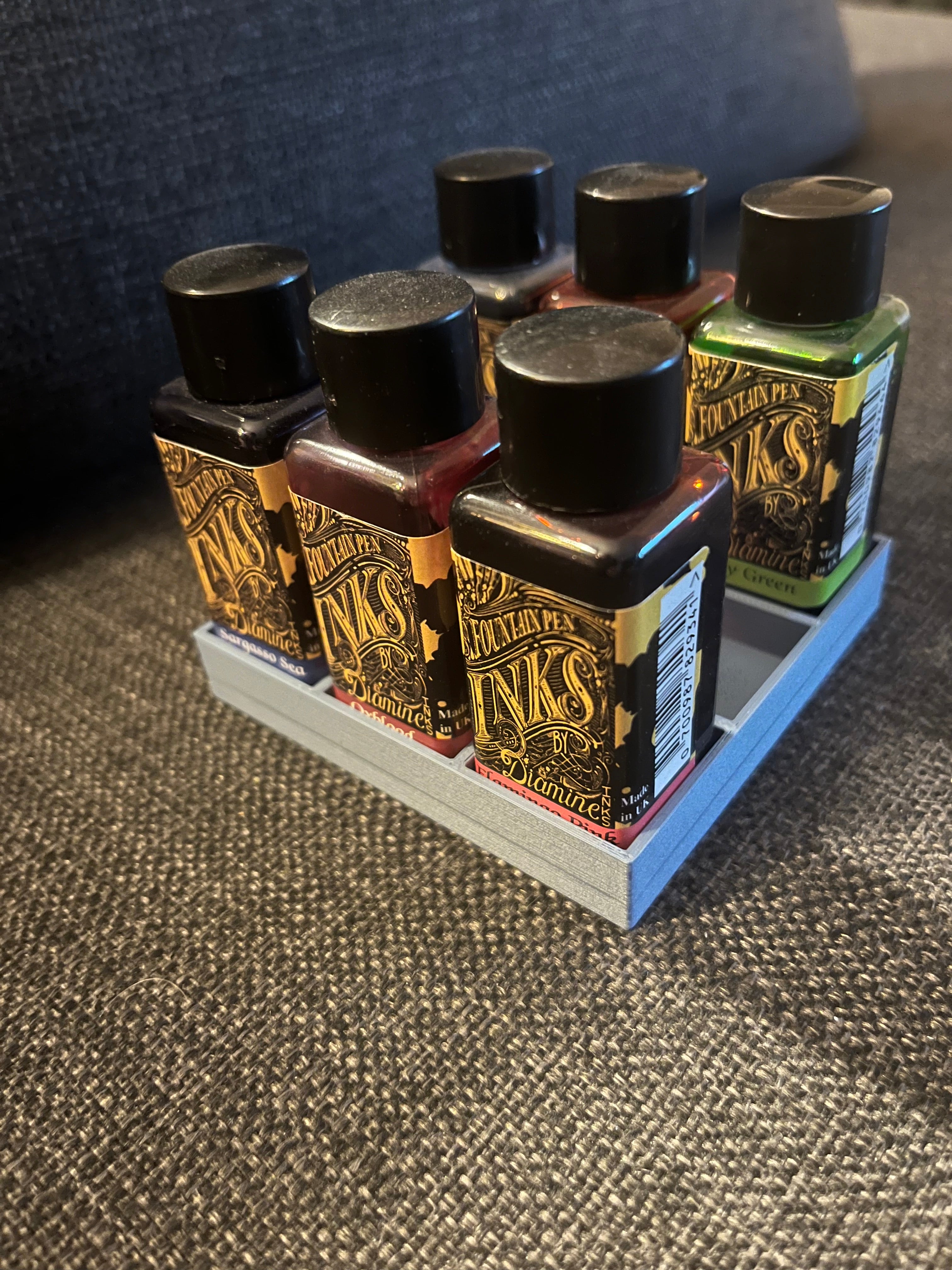 Pinottava järjestäjä Diamine-mustepulloille (30 ml)