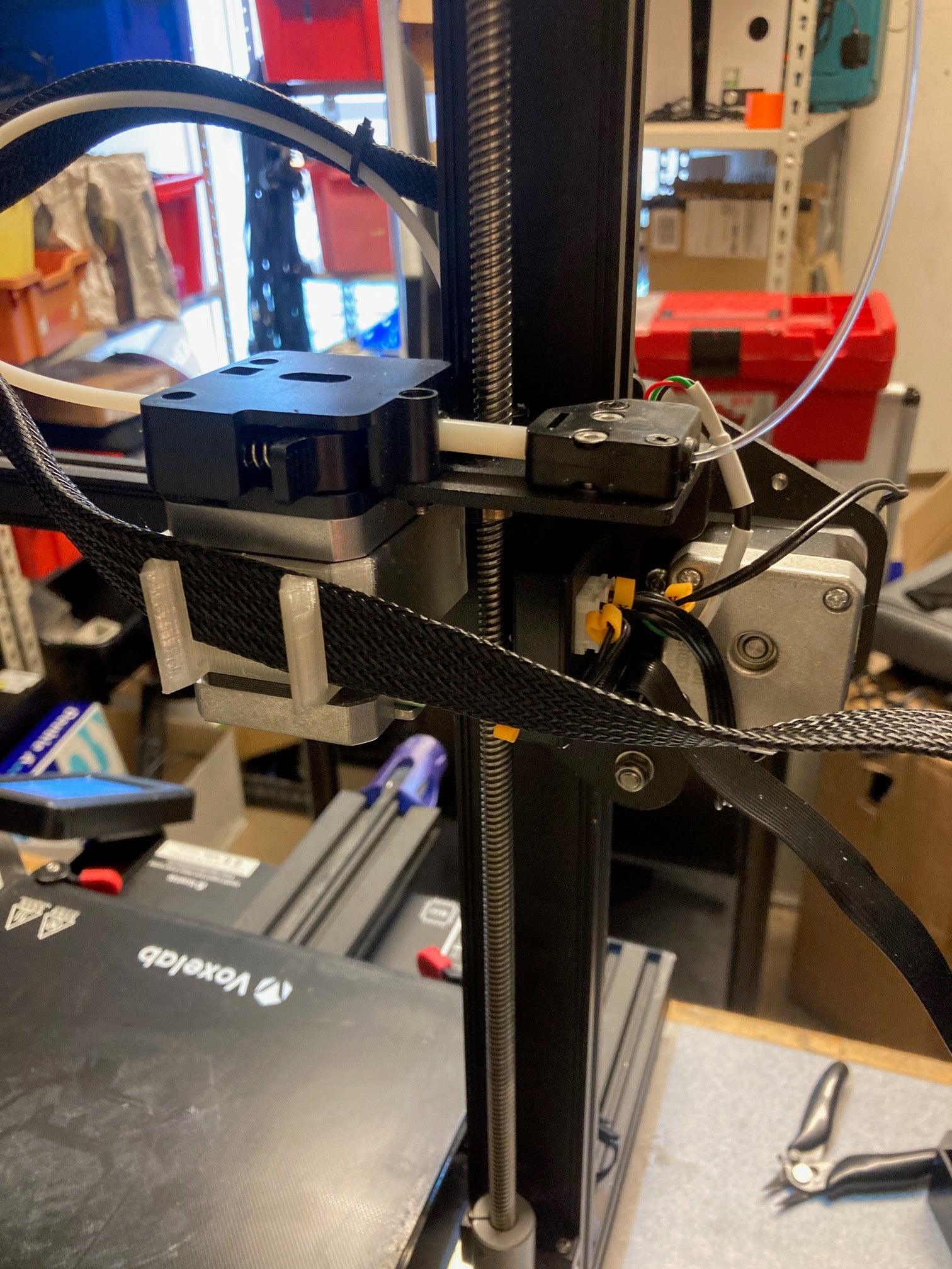 Nema Ribbon Cable Tidy – Kaapelin hallinta 3D-tulostimelle