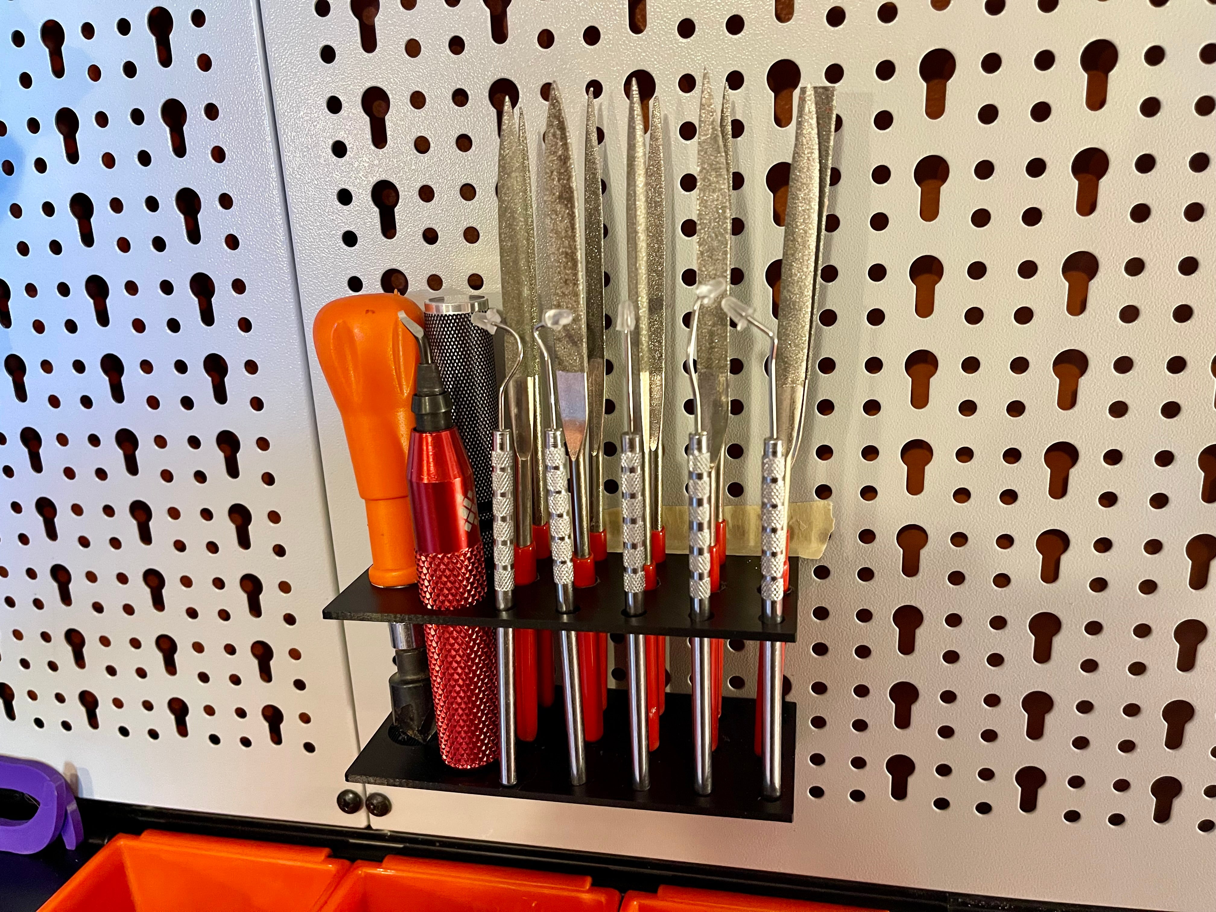 TORACK Pegboard -tiedosto- ja työkaluteline