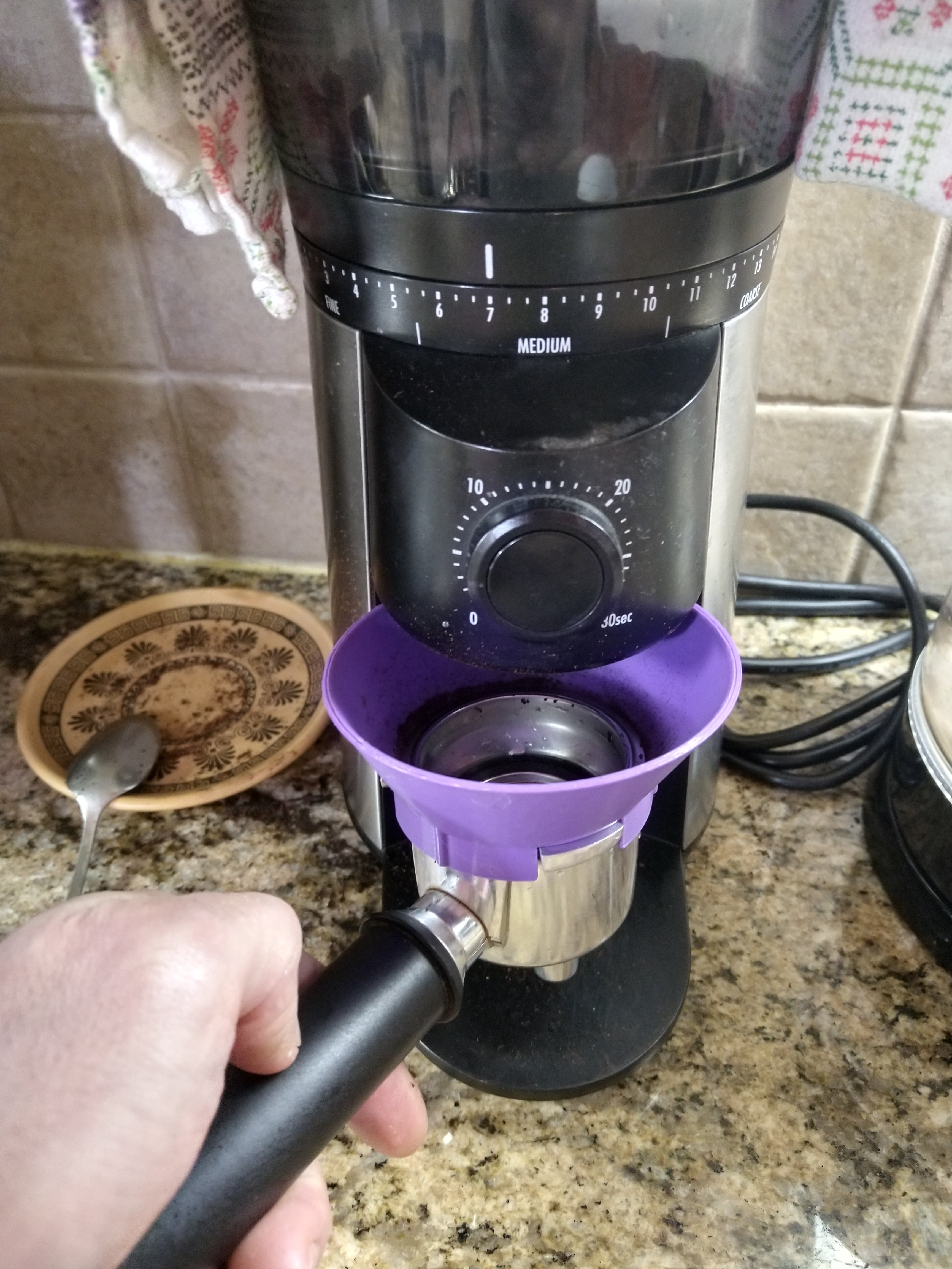 Portafilter Suppilo Espresso-kahvinkeittimeen - 51 mm