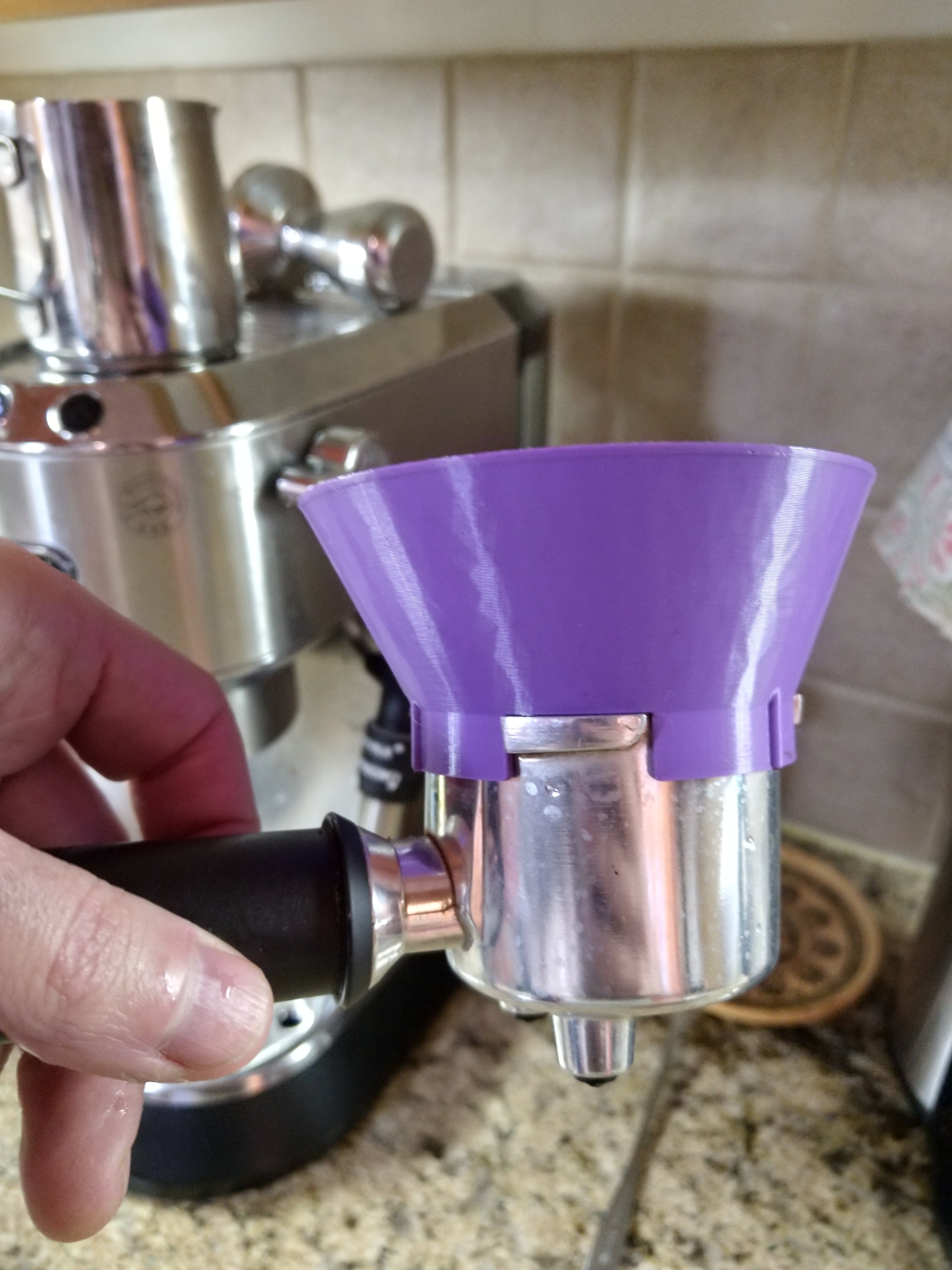 Portafilter Suppilo Espresso-kahvinkeittimeen - 51 mm