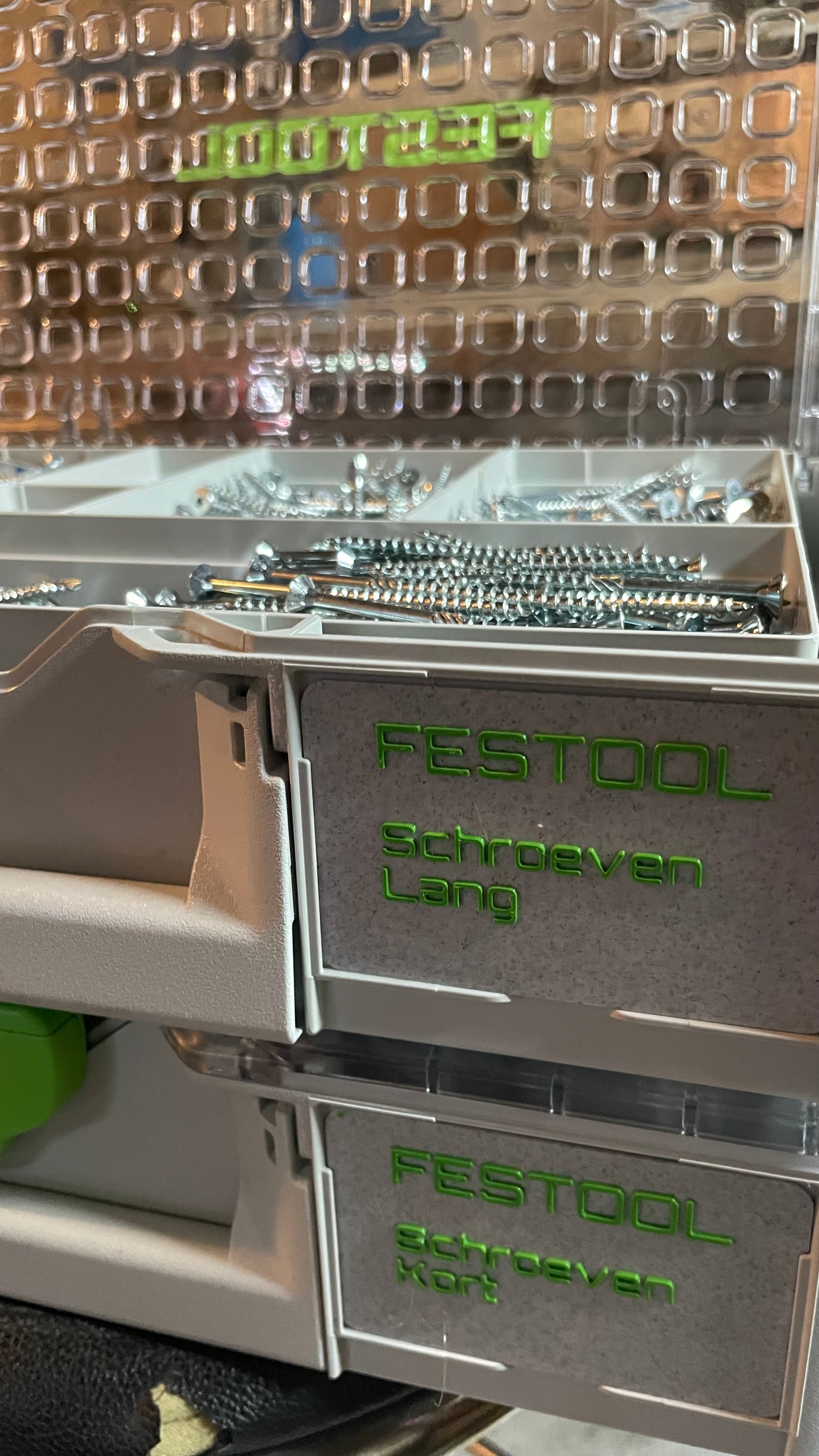 Festool Systainer -sisältökartta SYS3 ORG M 89:lle