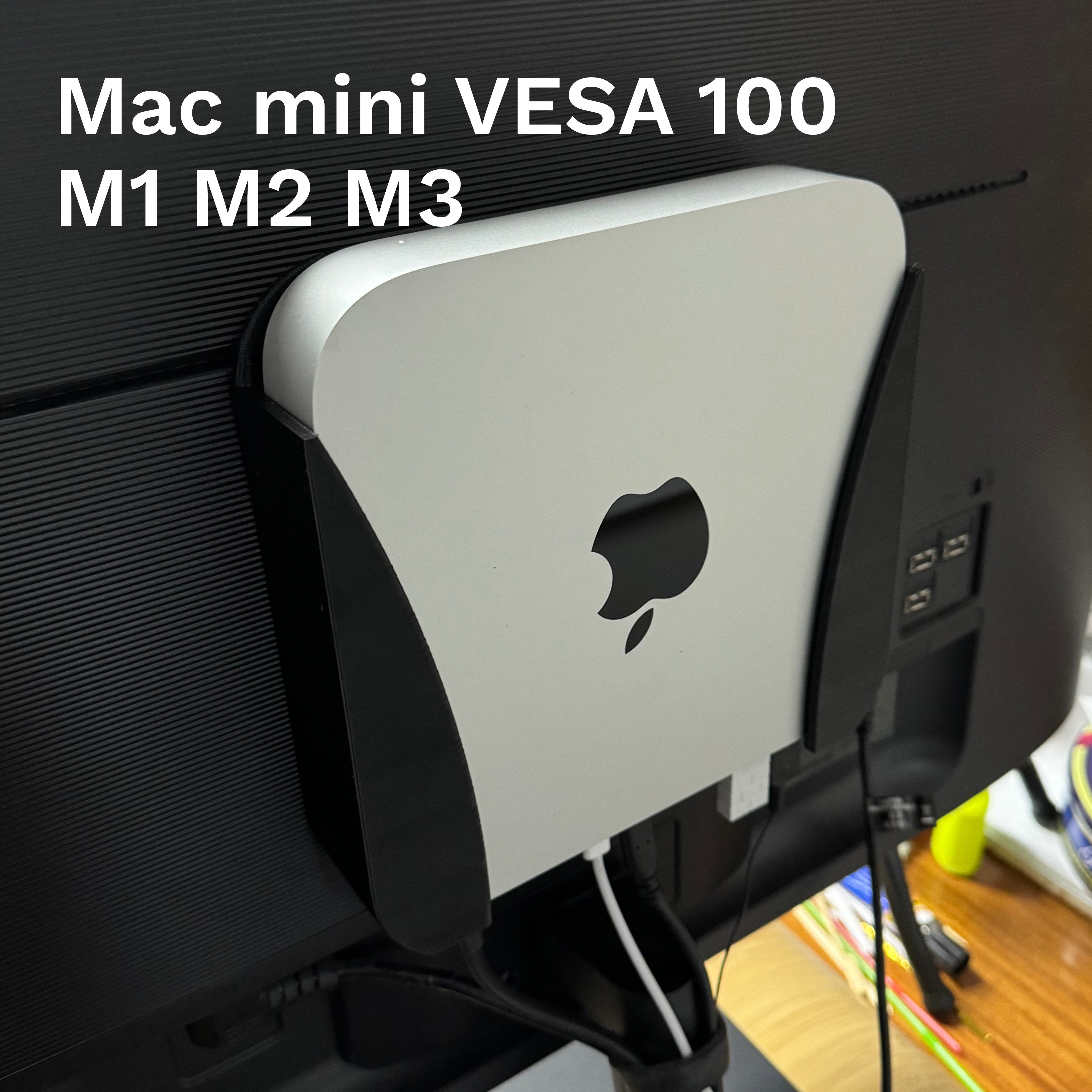 Mac mini M1/M2/M3 näyttökiinnike