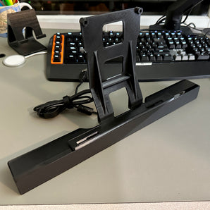 Dell AC511 -soundbarin asennuskiinnike Dell U4021QW Ultrawide -näytölle