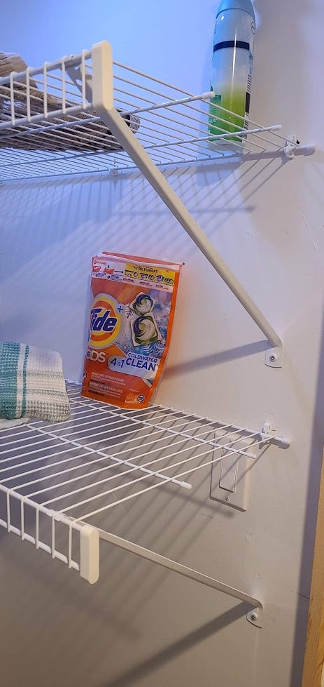 Lankahyllyjen tulpat (yhteensopiva Rubbermaidin kanssa)