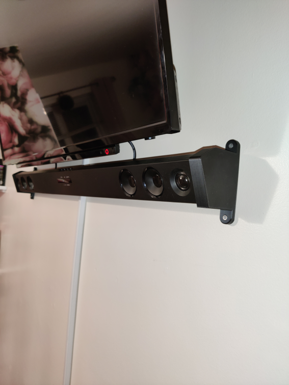 LG SJ3 Soundbar - Seinäteline
