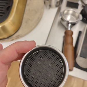 La Pavoni Anti-Sprøjt Puck -suodatin Pre Mill -laitteeseen