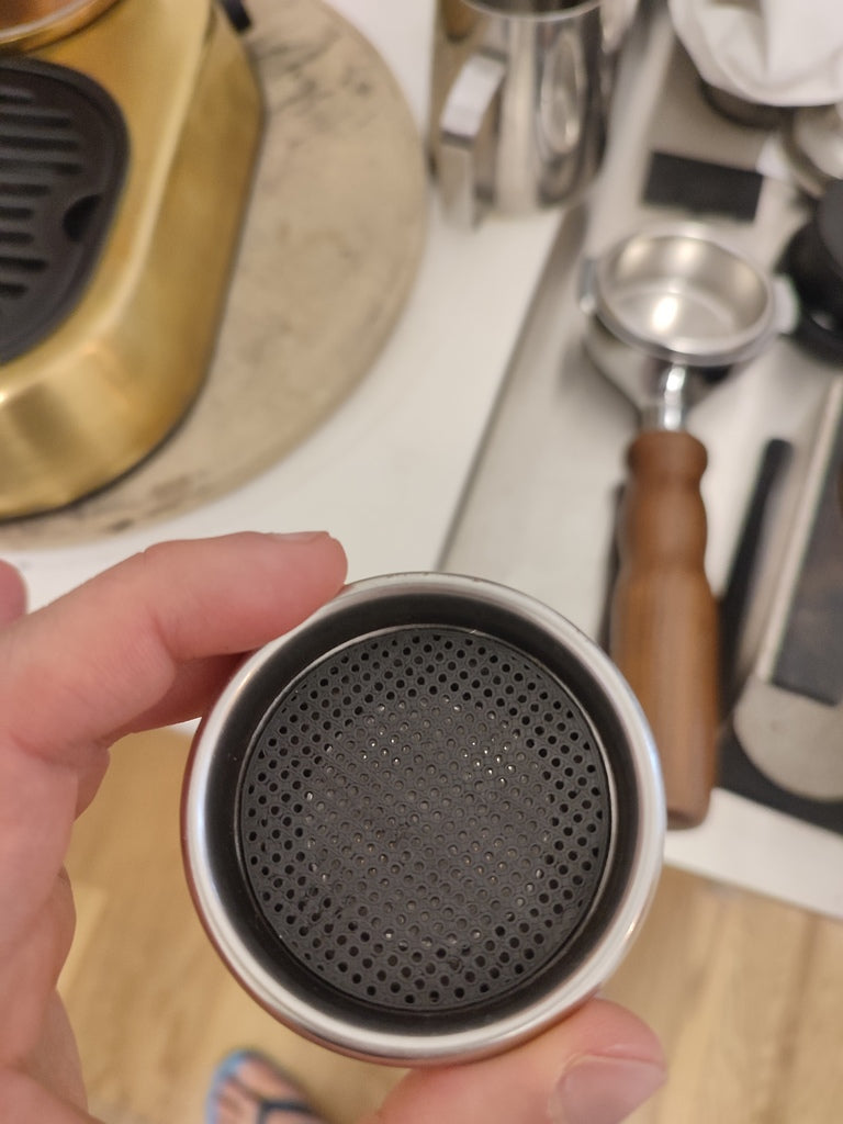 La Pavoni Anti-Sprøjt Puck -suodatin Pre Mill -laitteeseen