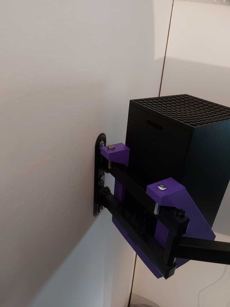 Xbox Series X TV:n seinäkiinnike