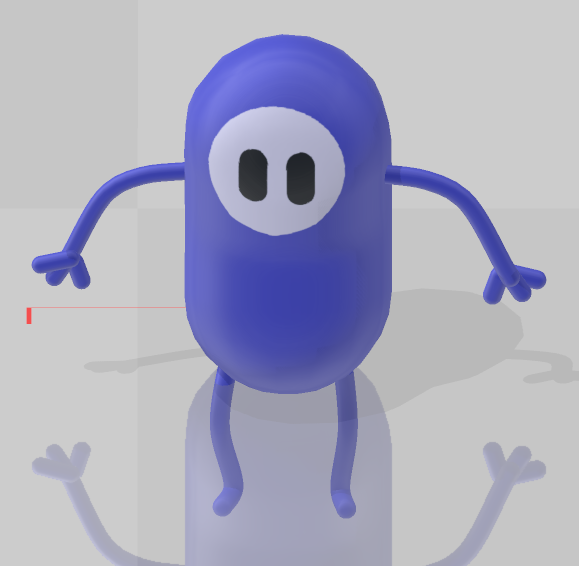 LolBean 3D-malli osoitteesta LolBeans.io