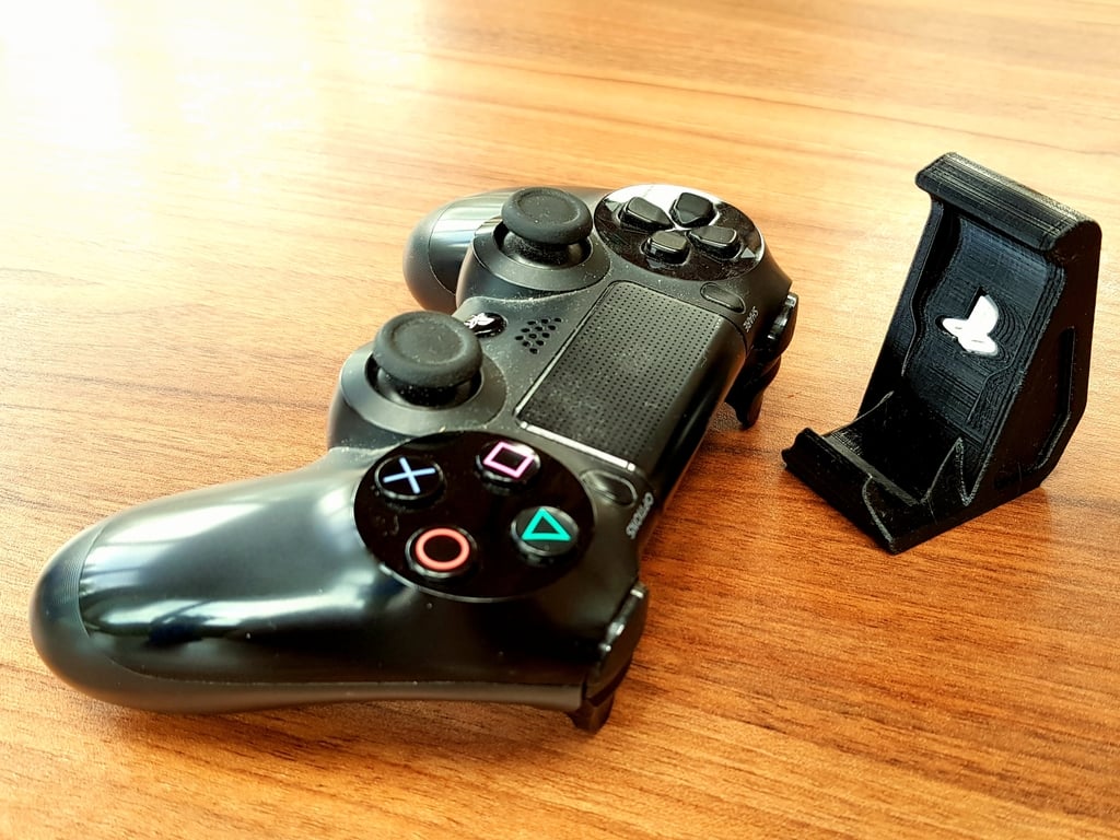 Seinäkiinnike PS4-ohjaimelle/kuulokkeille