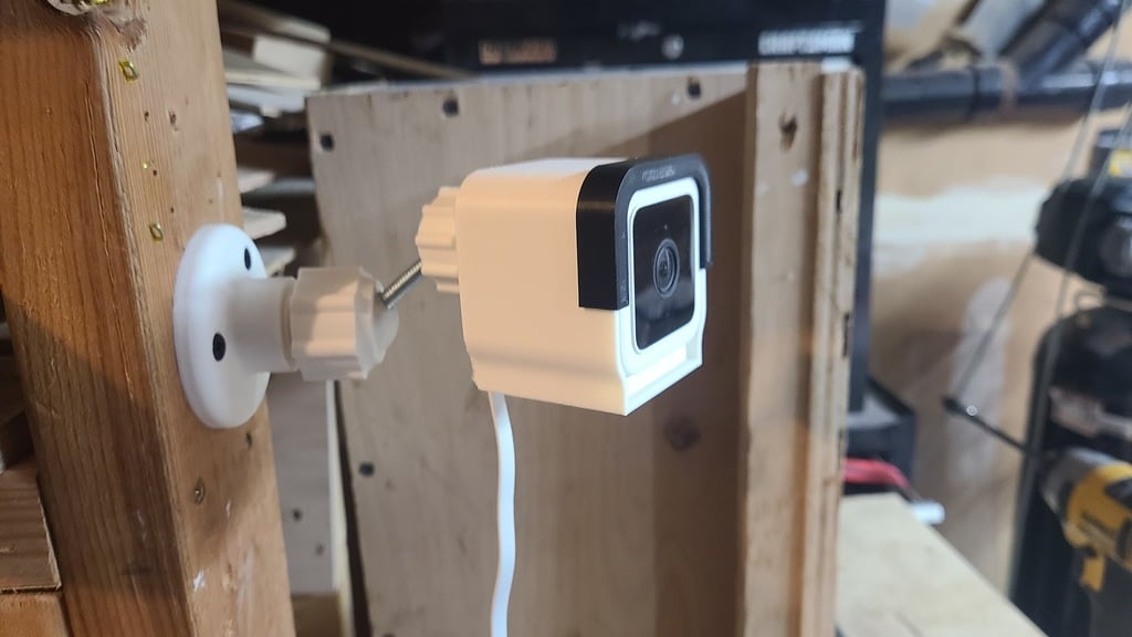 Säädettävä Wyze Cam V3 -seinäkiinnike sisä- ja ulkokäyttöön