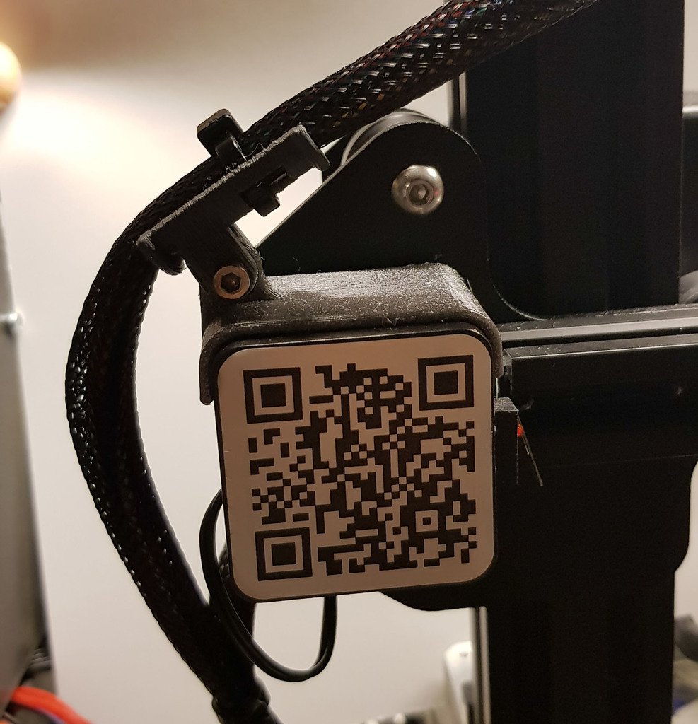 Ender 3 X-akselin kaapelinpidike kaapelin hallintaan