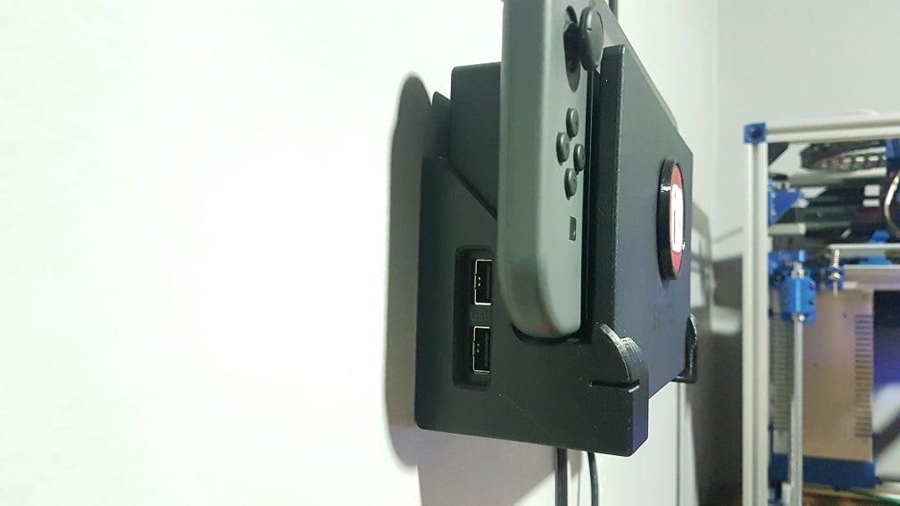 Nintendo Switch Dock V2 -seinäteline