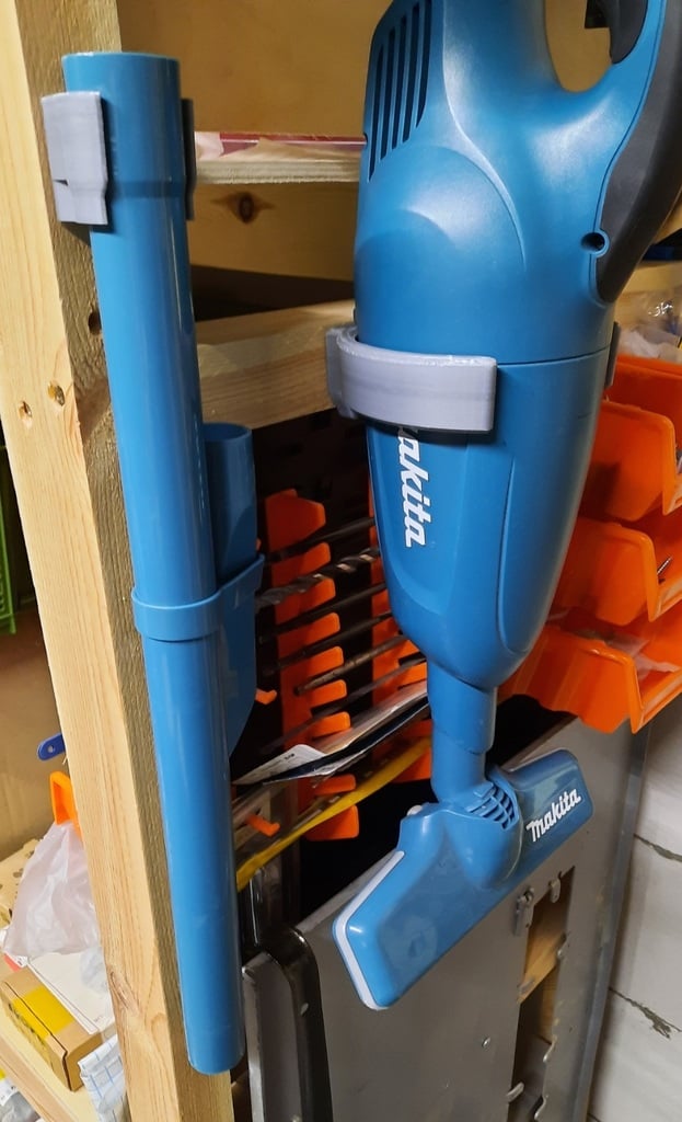 Seinäkiinnike Makita DCL180Z -imurille