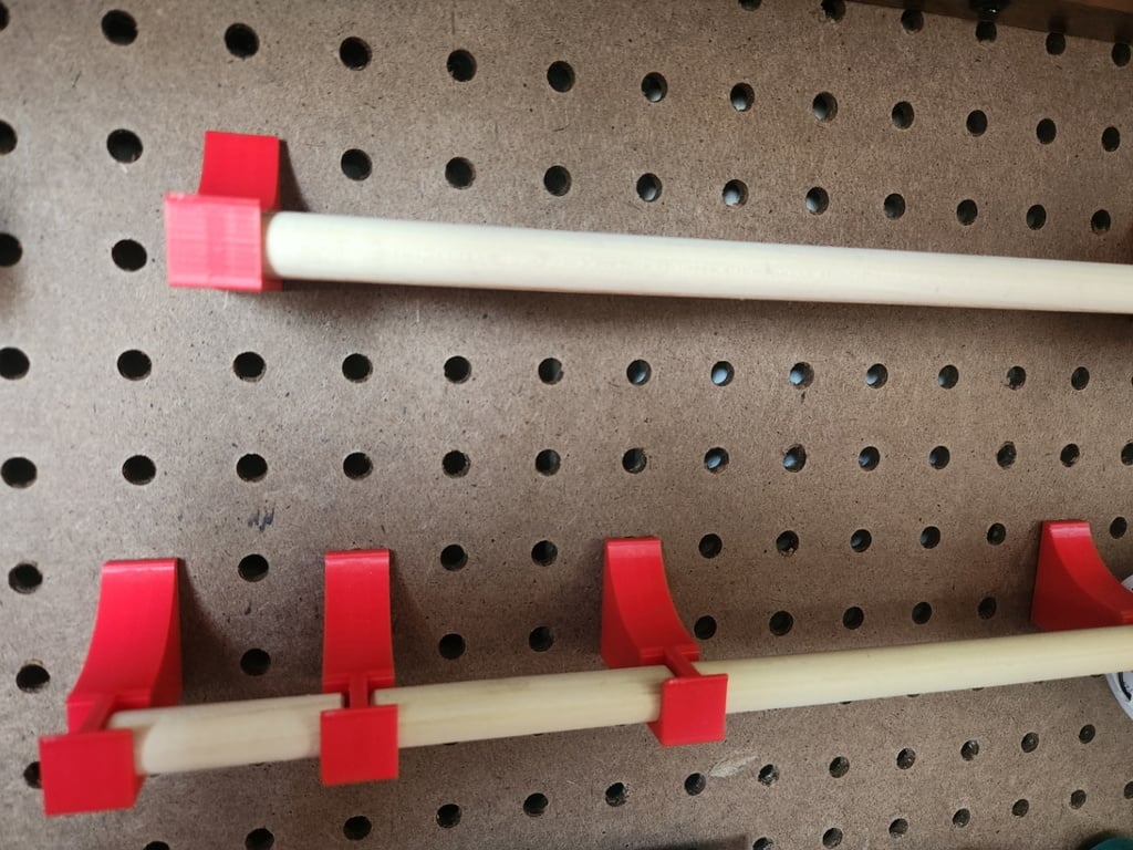 Modulaariset langarullapidikkeet pegboardille