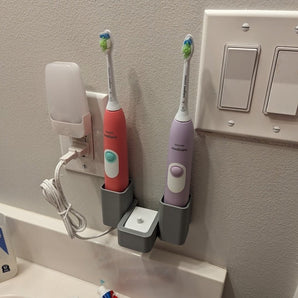 Philips Sonicare -pidike kahdelle hammasharjalle ja laturille