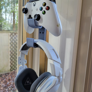 Xbox-ohjaimen ja -kuulokkeiden pidike