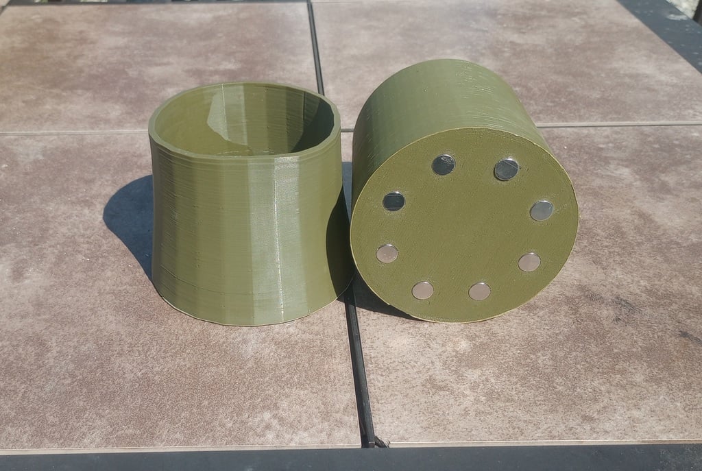 Magneettinen kupinpidike metallipinnoille