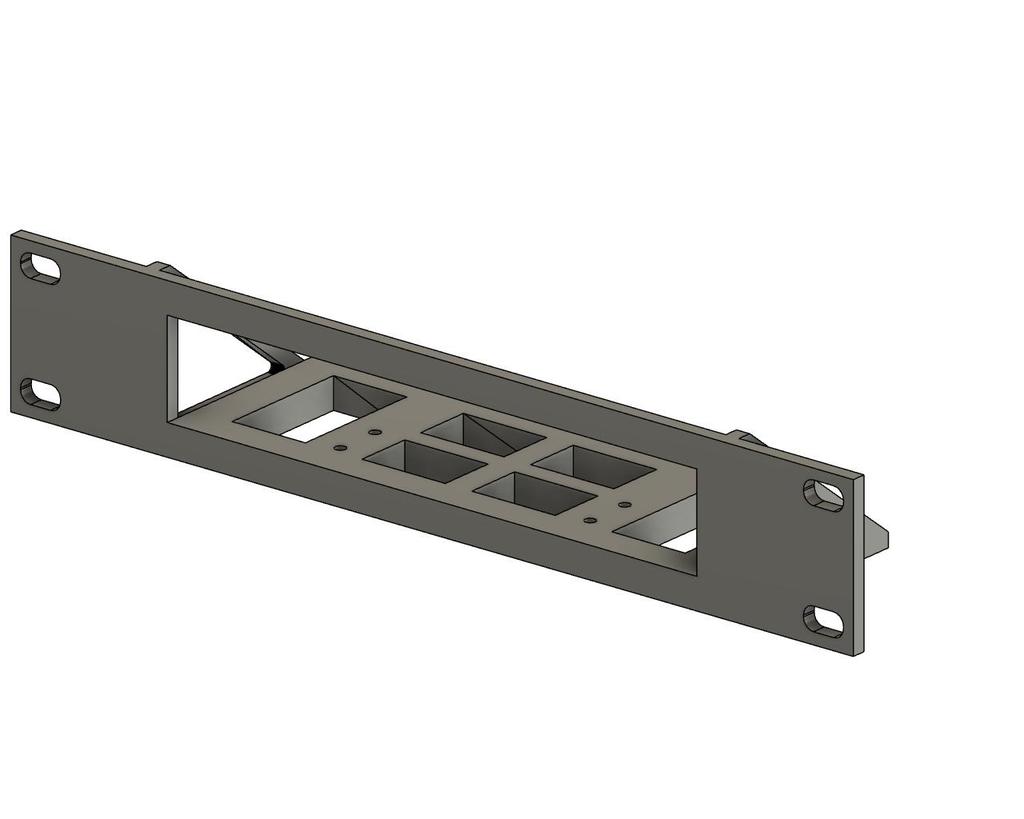 Rackmount Netgear GS308: 10 tuuman verkkokaappeihin