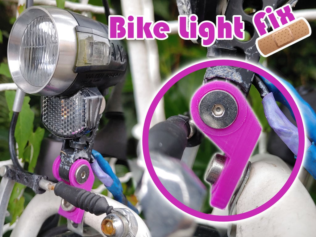 AXA Bike Light Holder - Turvallinen ja vahva pyörän valoteline LEDille